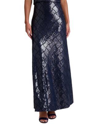 Muse - Women's Sequin A-Line Maxi Skirt