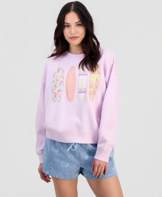 Self Esteem - Juniors' Embroidered-Graphic Sweatshirt