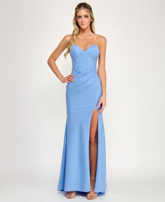B Darlin - Women's Strapless Gown