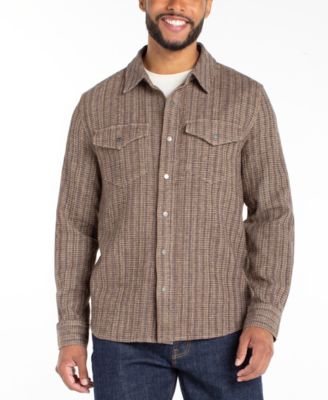Liverpool Los Angeles - Men's Button-Front Overshirt