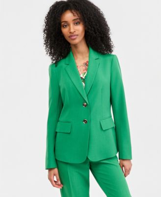 Kasper - Petite Two-Button Notch Collar Jacket
