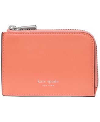 kate spade new york - Zippy Pebbled Leather Small Wristlet
