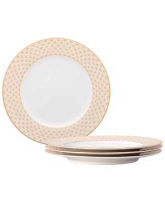 Trocadero Gold Dinner Plates, Set of 4 image