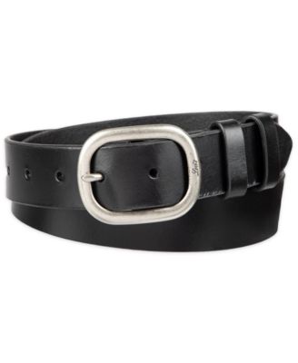 Levi's - Women's Casual Center Bar Double Loop Leather Belt