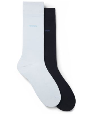 Hugo Boss - Men's Solid Socks, 2-Pack
