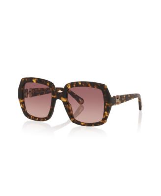 Chloe - Women's Rectangle Sunglasses, CH0301S 6N000575