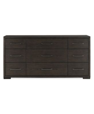 Ryder 35" Oak Veneer 9-Drawer Dresser image