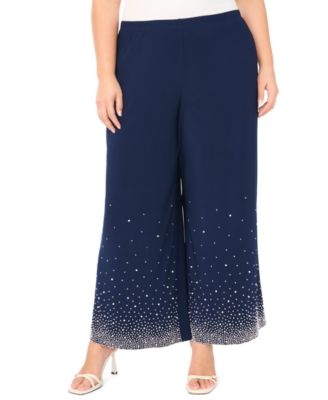 MSK - Plus Size Stretch Waist Jersey Pants