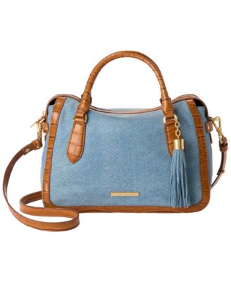 Brahmin - Micaela Starlit Denim Satchel Bag