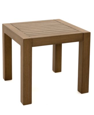 Agio Vera 22" Square Outdoor End Table, Created for Macy's image