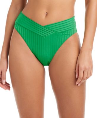 Sanctuary - Women's Refresh Ribbed Moderate Coverage Swim Bottoms