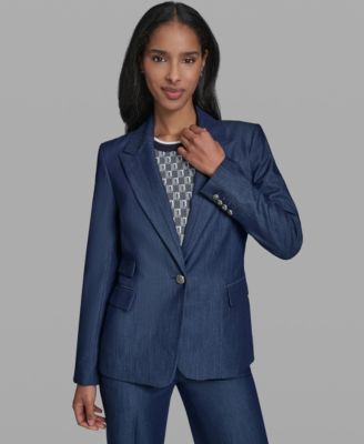 KARL LAGERFELD PARIS - Women's One-Button Jacket