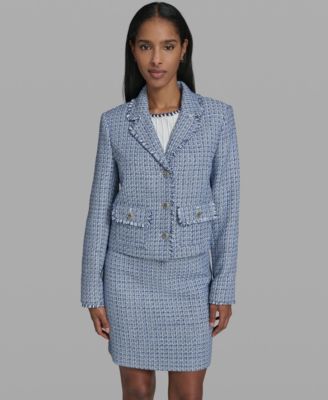 KARL LAGERFELD PARIS - KARL LAGERFELD Women's 3-Button Jacket