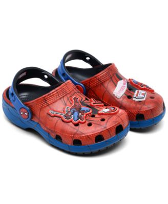 Asics - Crocs Little Kids Spider-Man Classic Clogs from Finish Line