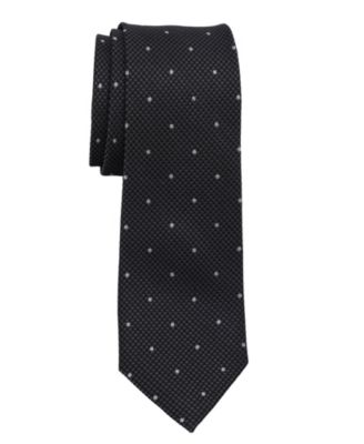 Ben Sherman - Men's Dotted Slim Tie