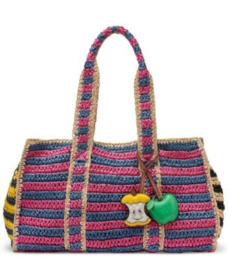 DKNY - Silver-Tone Hardware Large Nessa Tote Bag