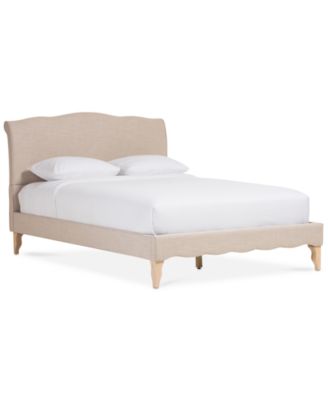 Baxton Studio - Kimbell French Classic Full Platform Bed, Direct Ship