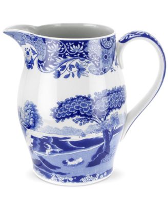 Spode - "Blue Italian" Large Size Liverpool Jug , 58 oz.
