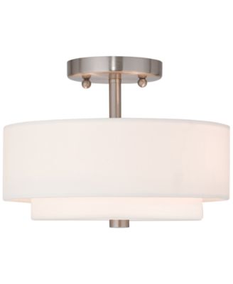 Livex - Claremont Semi-Flush Ceiling Light