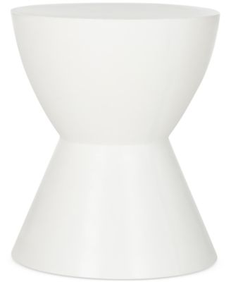 Safavieh - Melvena Outdoor Accent Table, Quick Ship