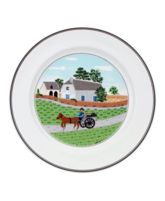 Design Naif Dinner Plate, Going to Market image