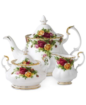 "Old Country Roses" 3-Piece Tea Set image