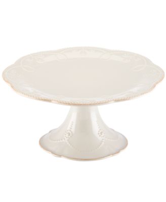 French Perle Medium Pedestal Cake Stand image