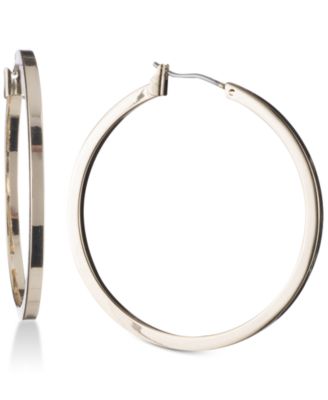 DKNY - Thin Hoop Earrings