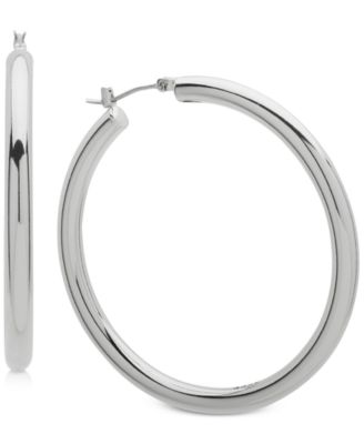 DKNY - Thick Hoop Earrings
