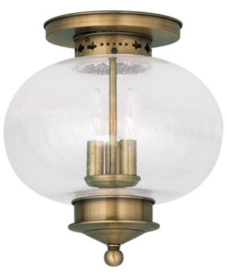 Livex - Harbor 3-Light Flush Mount