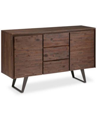 Simpli Home - Minah Sideboard Buffet, Quick Ship