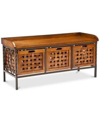 Safavieh - Orlen Storage Bench, Quick Ship