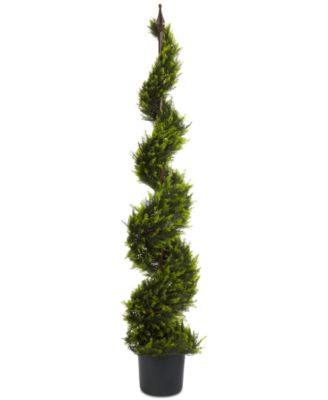 Nearly Natural - 5' Artificial Cypress Spiral Tree