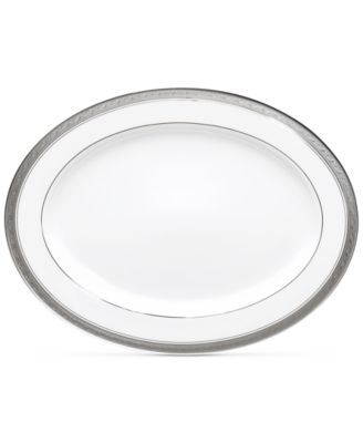 Crestwood Platinum Oval Platter image