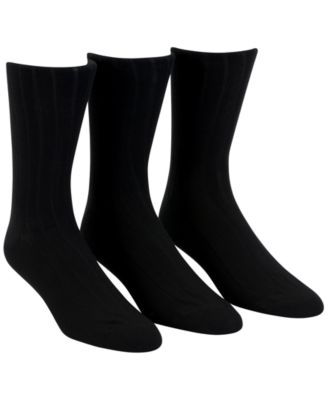 Calvin Klein - Men's 3-Pack Soft Touch Ribbed Socks