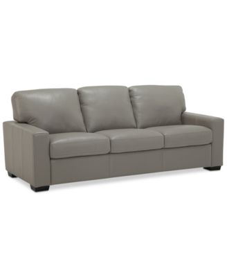 Furniture - Ennia 82" Leather Sofa
