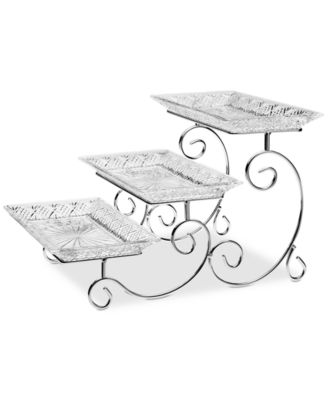 Godinger - Dublin 3-Tier Server