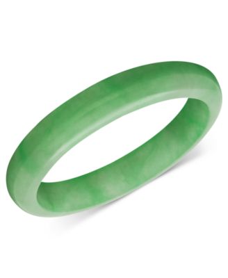 Macy's - Jade Bangle, Solid Bangle