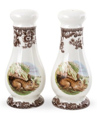Spode - Woodland Salt & Pepper Shakers