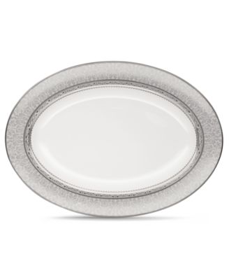 Dinnerware, Odessa Platinum Oval Platter 14" image