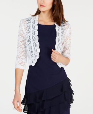 Connected - Scalloped Lace Shrug