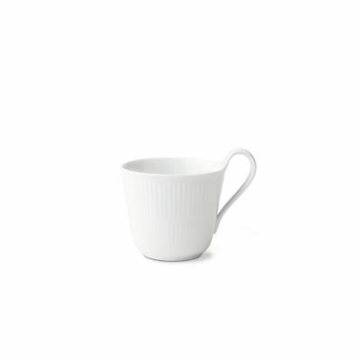 Royal Copenhagen - WHITE FLUTED MEGA HIGH HANDLE MUG 11OZ