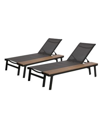 Noble House - Waterloo Outdoor Chaise Set