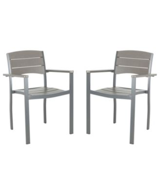 Safavieh - Gerhardt Stackable Chair, Quick Ship