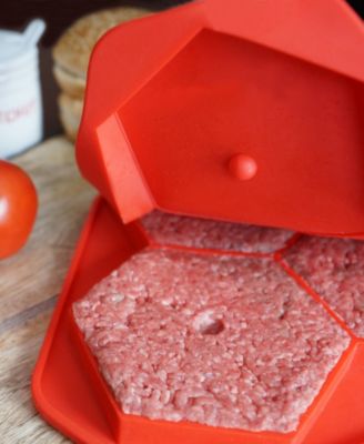 Shape+Store - Burger Master MAX 4 in 1 burger press and freezer container