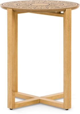 Adore Décor - Dahlia Side Table, Quick Ship