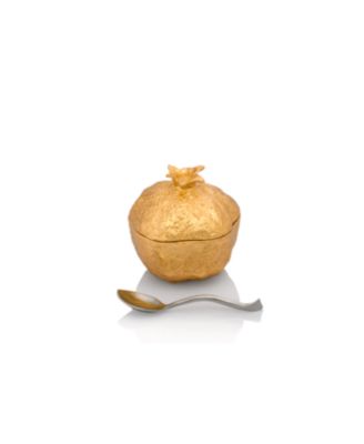 Michael Aram - Pomegranate Mini Pot w/Spoon