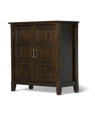 Simpli Home - Burlington Low Storage Cabinet