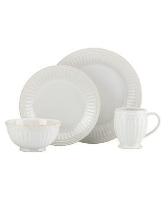 French Perle Groove 4-Piece Place Setting image