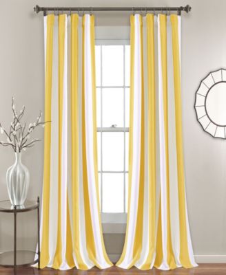 Lush Décor - Wilbur Stripe 52" x 95" Curtain Set